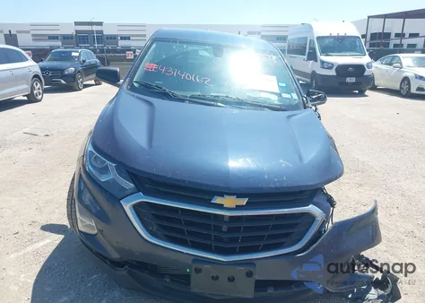 2018 Chevrolet Equinox Ls из США, поврежденный, VIN 3GNAXHEV9JS526678